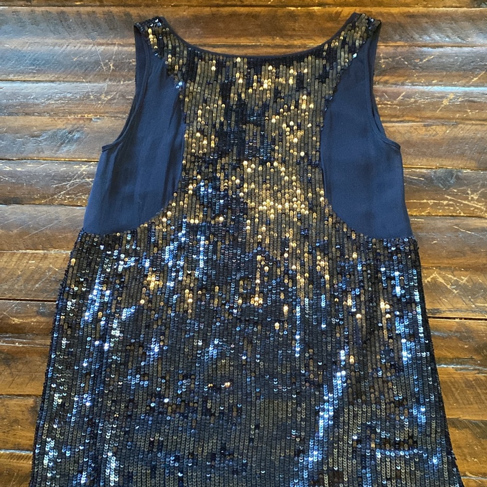 Nicole Miller sequined silk cocktail dress - Picture 14 of 15